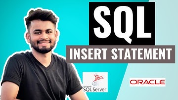 SQL INSERT INTO Statement |  SQL tutorial for beginners