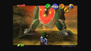 Boss King Dodongo - Zelda Ocarina Of Time - Dodongos Cavern - Part 57