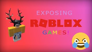 Exposing these ROBLOX games ( Ear rape warning )