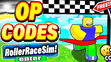 ALL NEW *SECRET CODES* IN ROBLOX ROLLER RACE SIMULATOR (new codes in roblox Roller Race Simulator )