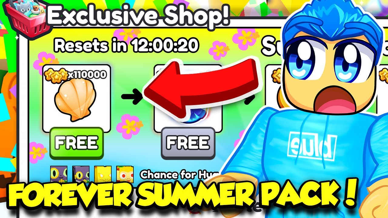 I Bought THE SUMMER FOREVER PACK In Pet Simulator 99 AND GOT THIS