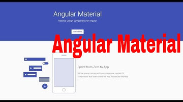 Part 6: Add Angular Material to Angular 5 Project And Create a Nav Bar