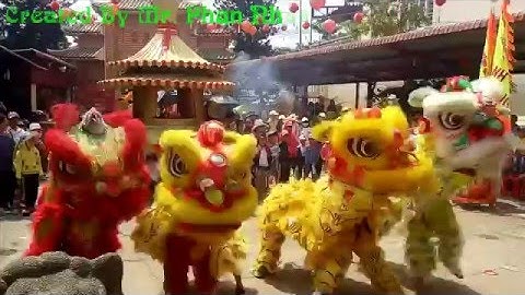 Múa Lân Rước Bà - Lễ Hội Rước Bà Chợ Búng Bình Dương - Created By Mr Phan Nhan