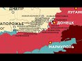 164 доба війни: карта бойових дій