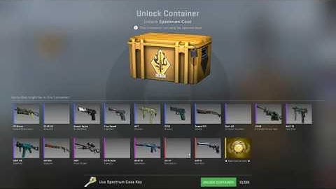 CSGO Spectrum Case Unboxing
