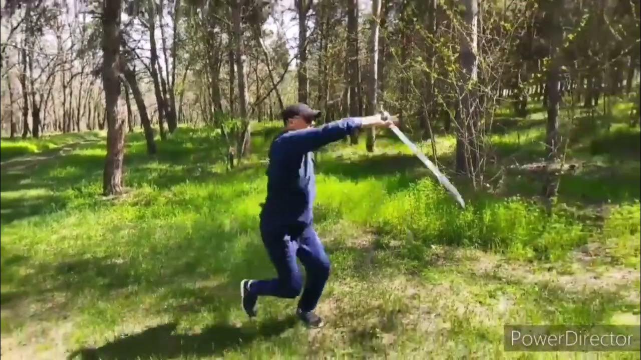 Фланкировка обучение медленно для начинающих. Фланкировка казачьей шашкой. фланкировка ножом. фланкировка шашкой в краснодаре. шашками в лесу.