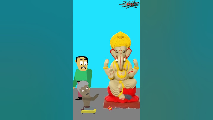 Complaints to ganpati bappa |  jags animation #shorts