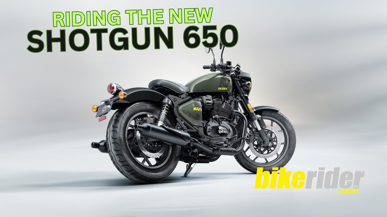 Royal Enfield Shotgun 650 onboard