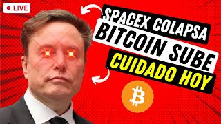 🔴 EN VIVO: ¿Qué hace el precio de Bitcoin HOY? ➤ ¿Hasta dónde cae SpaceX? 🔴 EN VIVO: ¿Qué hace el precio de Bitcoin HOY? ➤ ¿Hasta dónde cae SpaceX?