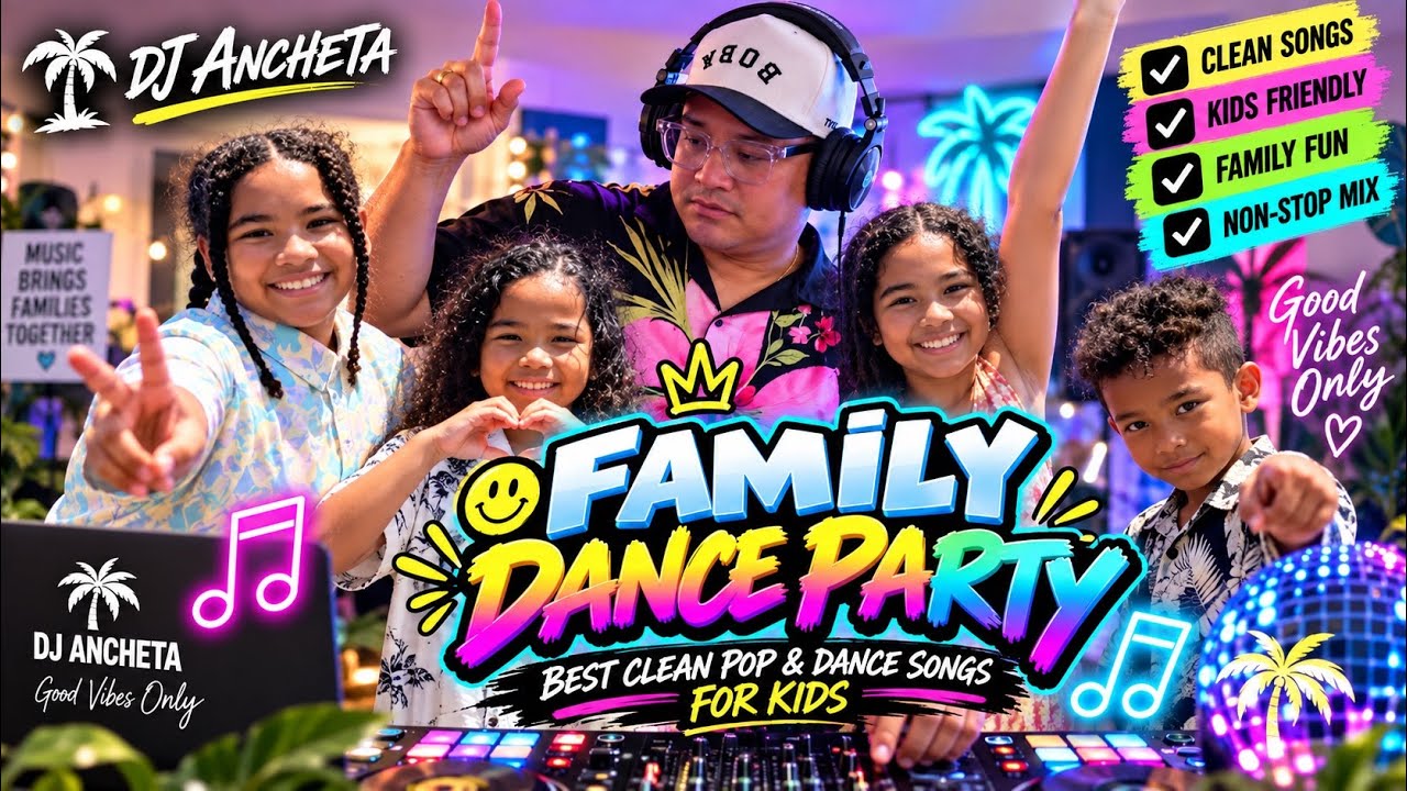 Family Dance Party | Best Clean Pop & Dance Songs for Kids
