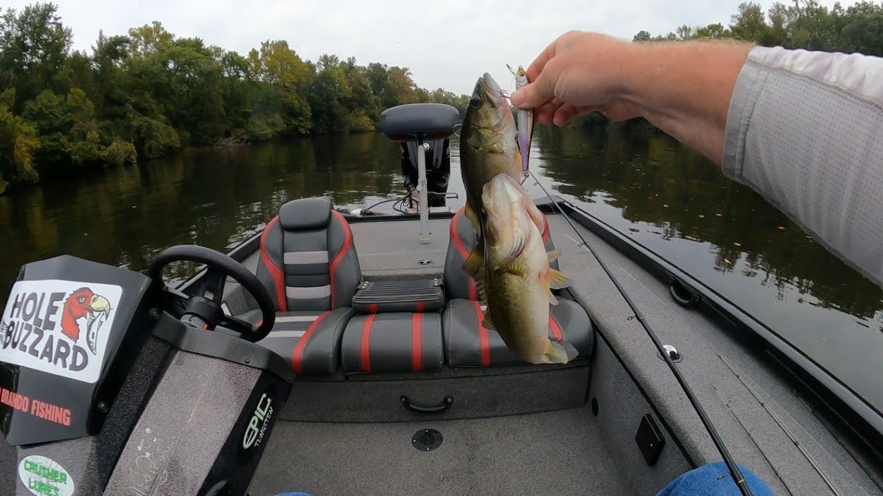 Getting Out of The funk and Into Fall Bass Fishing #bassfishing #riverfishing