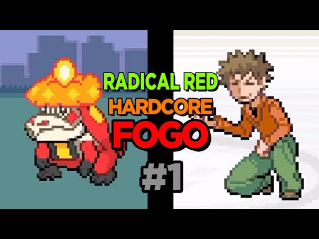 Pokémon Radical Red usando apenas Pokémon Fogo - Parte 1 (Créditos ao