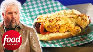 “This Is A Carnival Experience!” Guy & Judges Love Unique Take On A Hotdog | Guy's Grocery Games