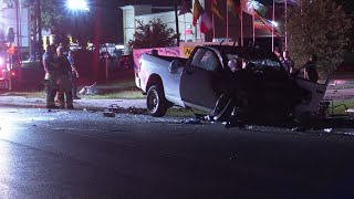 HPD: 2 dead in fiery headon crash near the Westpark Tollway