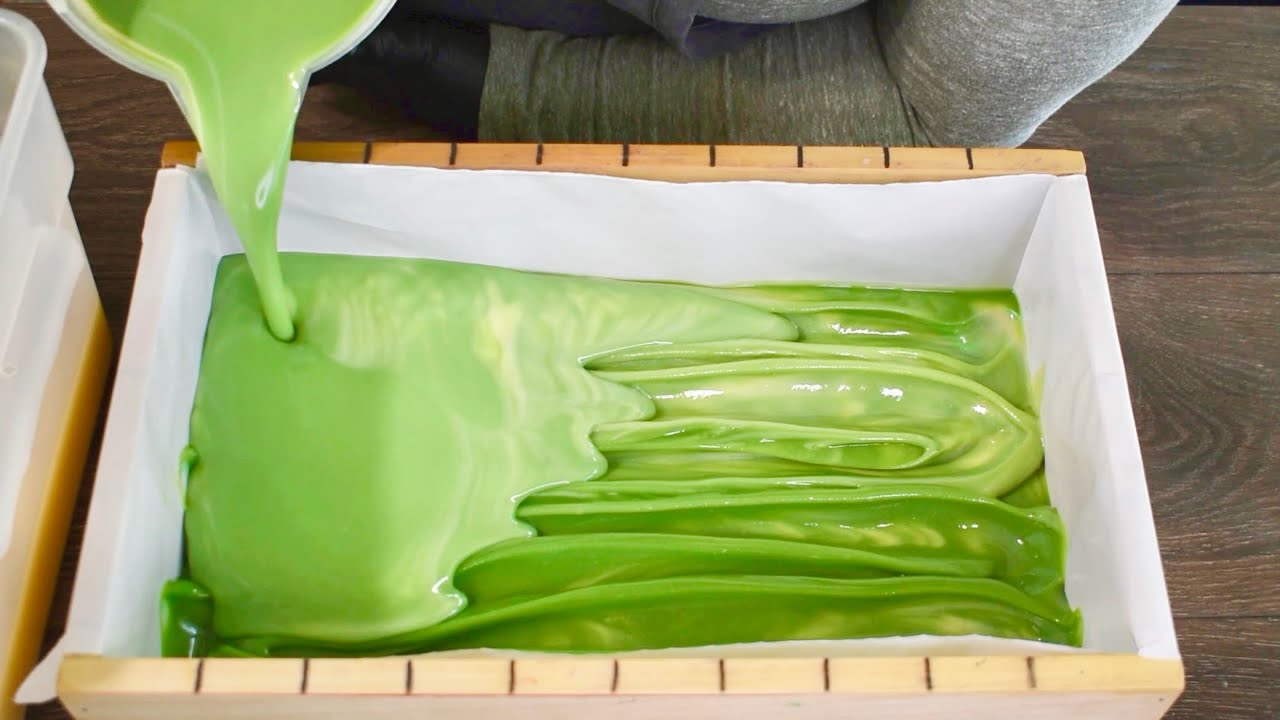 Neon Lime Zest Green Soap Dye