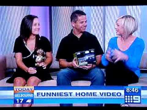 Emily Hart on the Today Show for winning Funnies V...