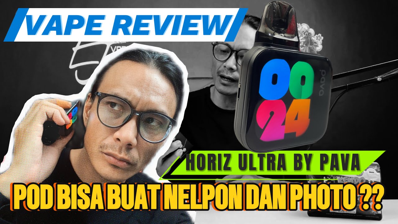 HORIZ ULTRA BY PAVA POD | INI GOKIL SIH INOVASI NYA ! BISA TLP DAN PHOTO INI POD !