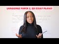 How To Answer ANY GCSE Language Paper 2, Question 5 Exam: GCSE Essay Plans | 2025 English GCSE Exams