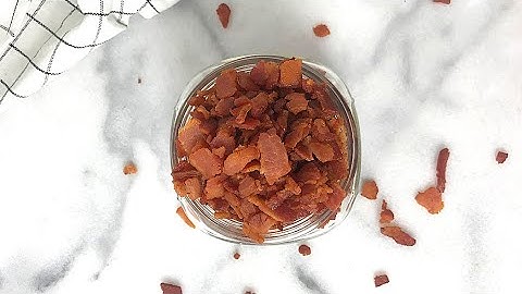 How to make Bacon Bits (Homemade bacon crumbles video)