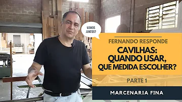 Quais os tipos de cavilhas?