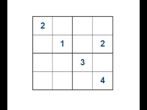 Sudoku for Kids: Easy 4x4 Sudoku Puzzles with Tutorials and Solutions in  2023