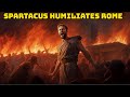 The Epic Defeat of Rome: The Moment Spartacus Dominated the Consular Legions