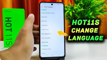How to Change Language in Infinix Hot 11 s | Phone Trickz English