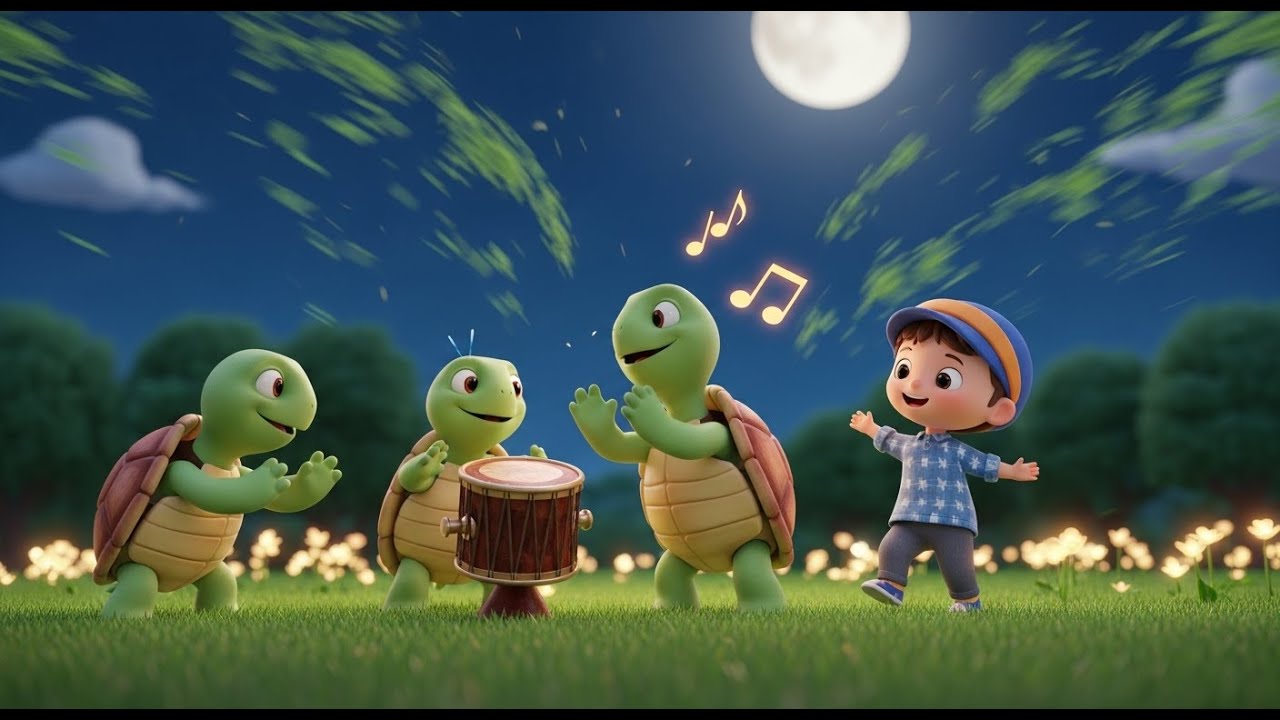 Ten Tiny Turtles Tap Their Toes | Best Nursery Rhymes and Kids Songs ...