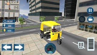 Real Tuk Tuk Auto Rickshaw Simulator Games 2018 || Tuk Tuk Auto Rickshaw Game - Rickshaw Racing Game screenshot 1