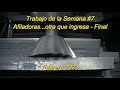 Trabajo De La Semana #7 - Afiladoras...otra que ingresa - Final