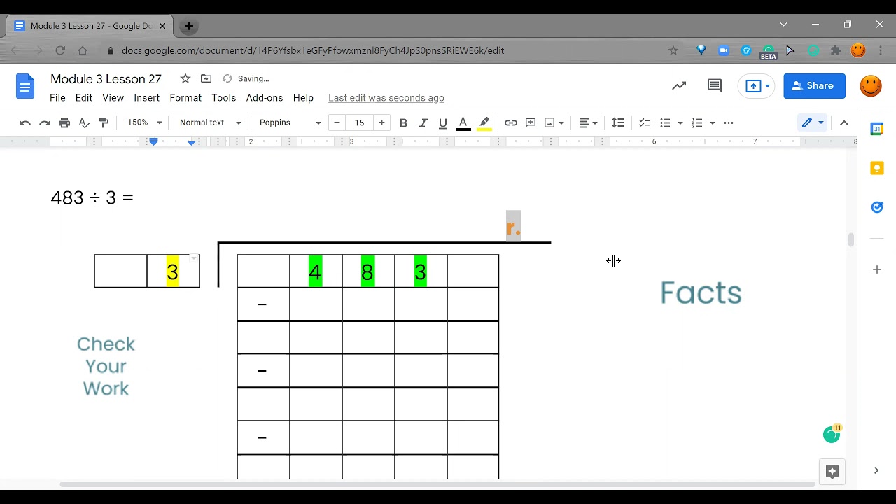 Division ... Mod 3 Lesson 27