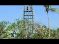 WORLD&#39;S BIGGEST STEAM CAKE | 30 Feet King Of Puttu Making | Cooking in Our Village