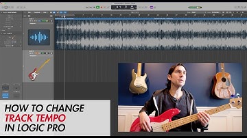 How to Change Tempo of Audio Track | Logic Pro Tutorial