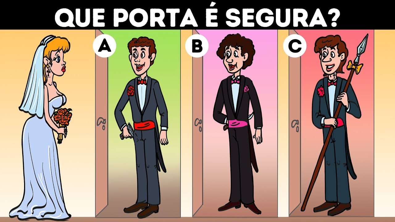 questionário de pesquisa 10 CHARADAS SOBRE FUGAS PARA TESTAR SUA VELOCIDADE MENTAL!