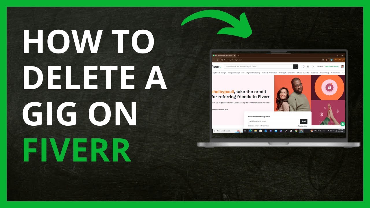 How to Delete a Gig on Fiverr in 2024