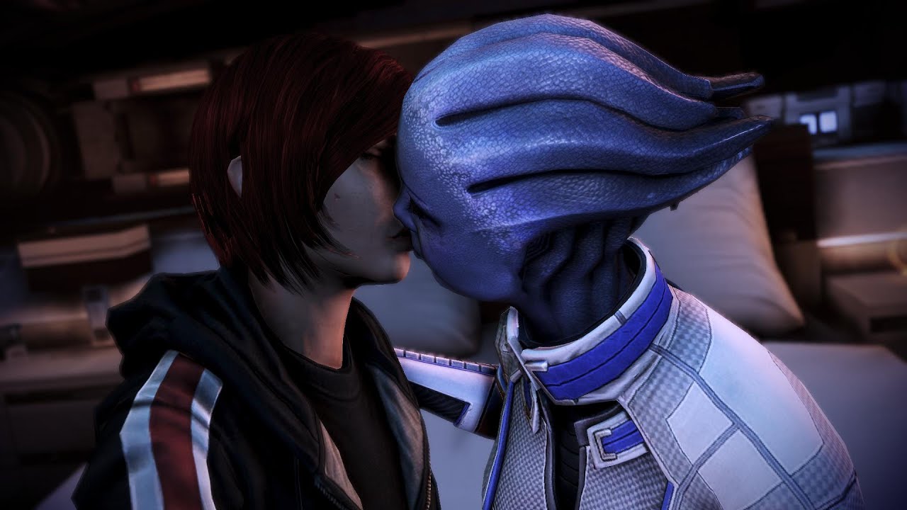 Mass Effect 3 LİARA İLE İLK ÖPÜŞME #14.