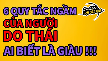 6 QUY TẮC NGẦM khiến người DO THÁI GIÀU CÓ | Có thể bạn biết rồi?