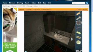 escape 3D the bathroom walkthrough screenshot 4