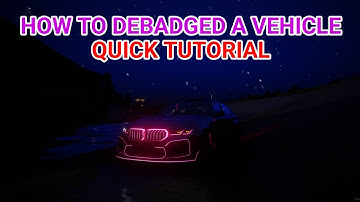 How to Debadged a Vehicles || How to add Object to Vehicles || How to Animate Vehicles || FroDyShop