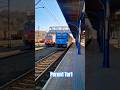 Przelot po torze 1 przy peronie 1  pociągu IC Baltic Express z Pragi Hln do Gdyni Głównej
