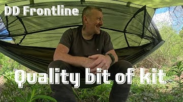 DD frontline hammock tweaks and better setup accompanied by birdsong.