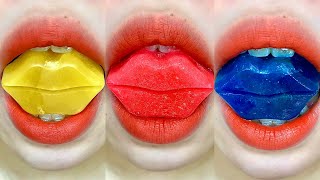 Asmr Ice Lips Eating Sounds