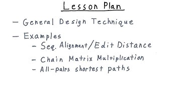 Lesson Plan - Georgia Tech - Computability, Complexity, Theory: Algorithms
