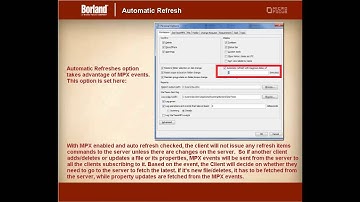 Borland StarTeam - MPX performance