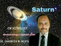 Saturn Untold in Vedic Astrology by Dr Dharmesh Mehta