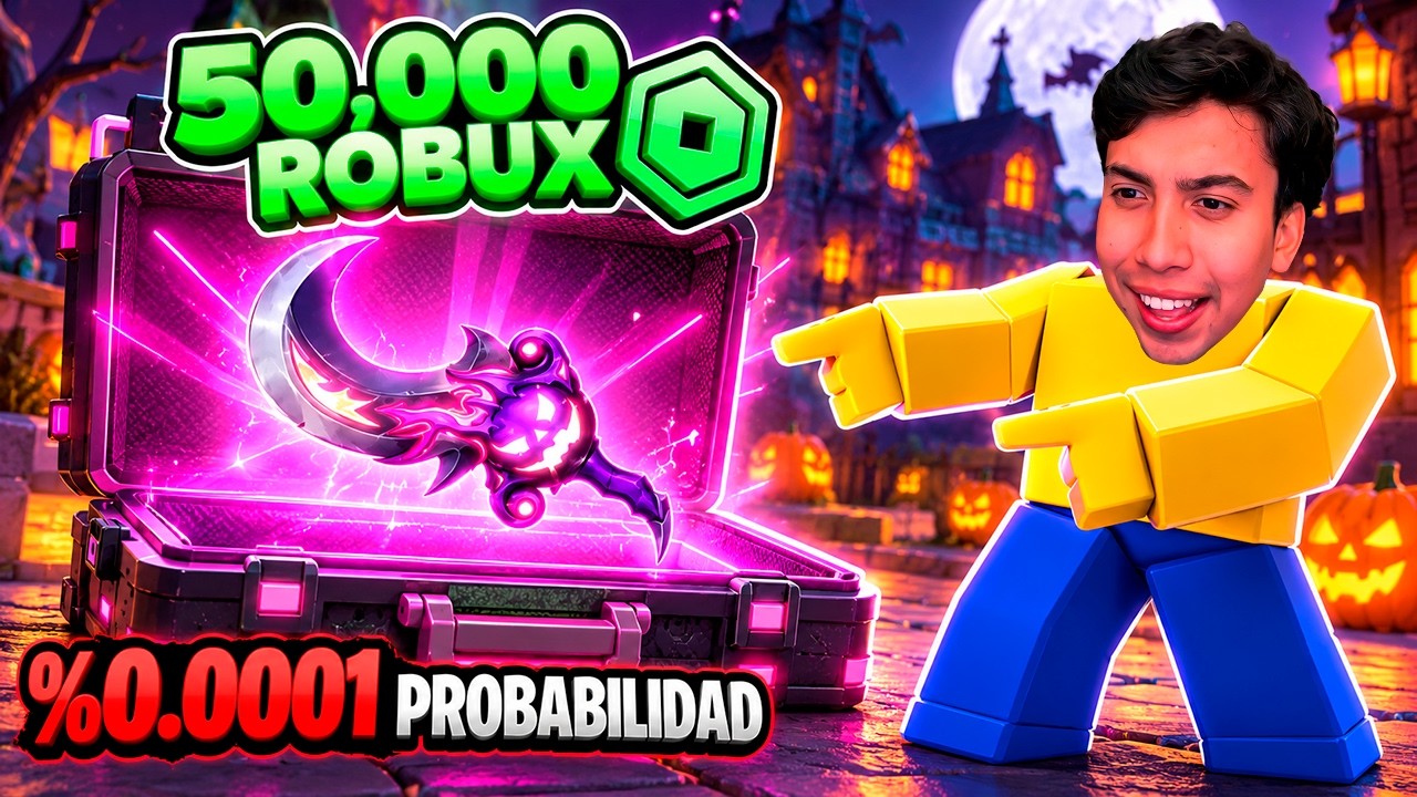 GASTE $50,000 ROBUX EN MURDER MISTERY PARA CONSEGUIR ESTO!🔪