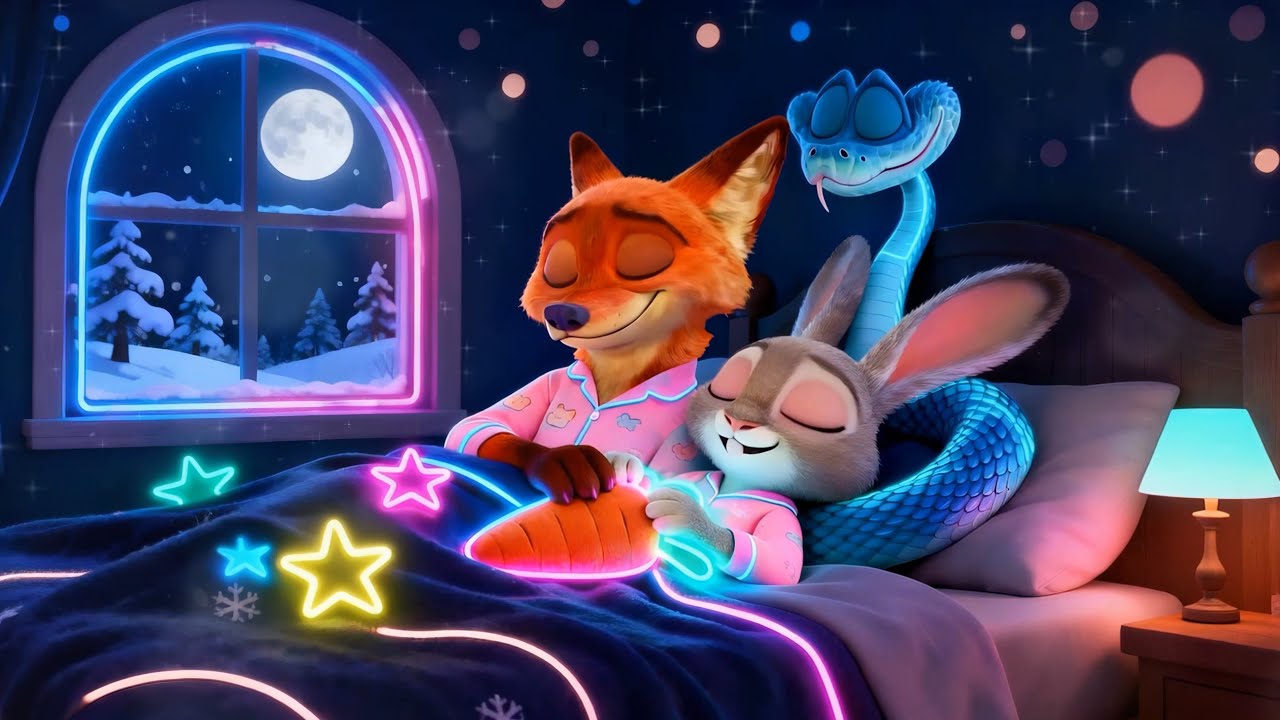 Zootopia 2 Sleeping Music 🌙 Gentle Piano to Heal Stress, Clear Thoughts and Ease the Mind
