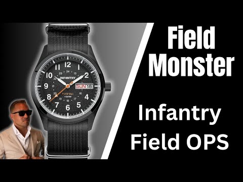 Revue de la montre de terrain d'infanterie