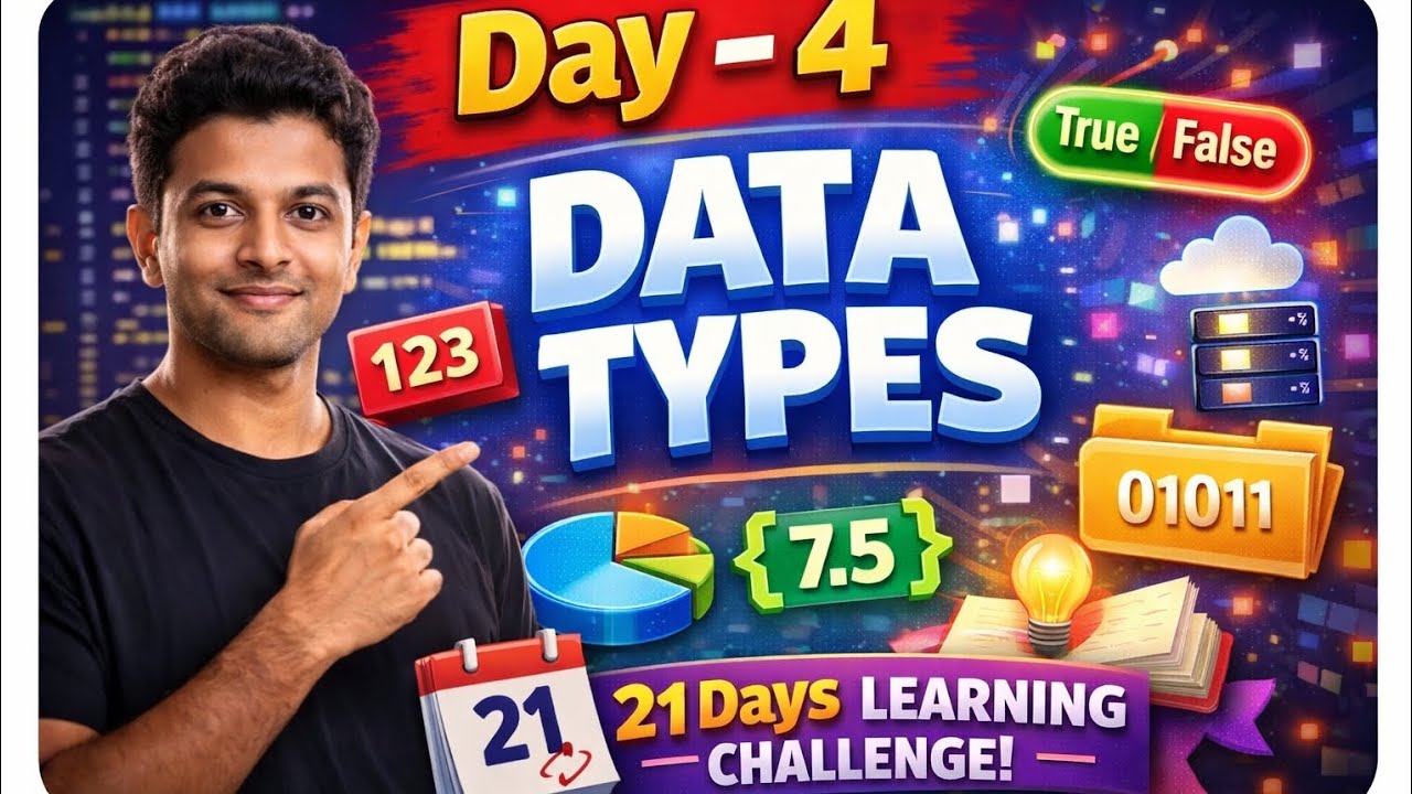 Day 4  21 Days Learning Python ❤️‍🔥🫂