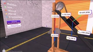 Inclined Plane Web XR Demo (Physics)
